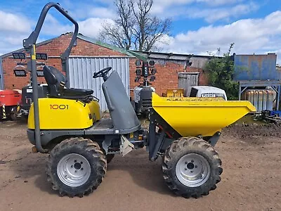 2021 Wacker Neuson 1T High Tip Dumper Hours 411 Thwaites Terex • £10650