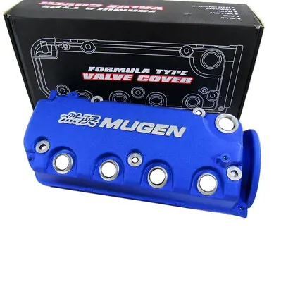 Car Engine Valve Cover Mugen D16Y8 D16Y7 VTEC SOHC Blue For Honda Civic • $298.31