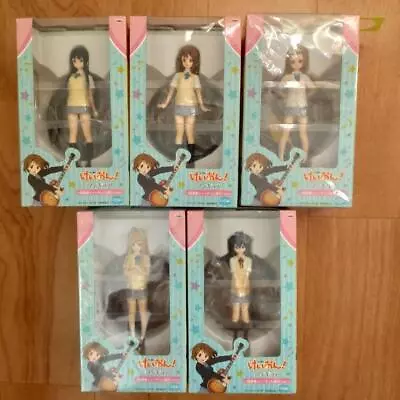 K-ON! Summer School Uniform Ver. Figure Set Of 5 Yui Ritsu Mugi Azusa Mio • $160