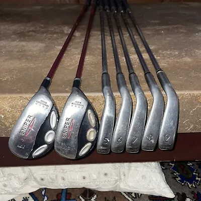 Vulcan Golf Hybrid Z3 3-9 Hybrid Club Set Steel Regular Flex  • $75