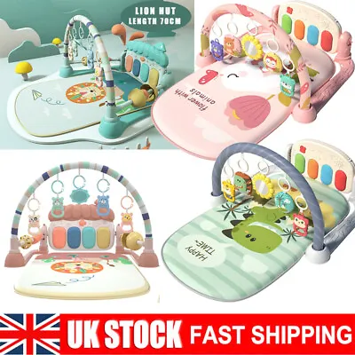 3in1 Fitness Music Baby Play Mat Lay And Boys Girls Kids Gym Play Mat Fun Piano⭐ • £24.99