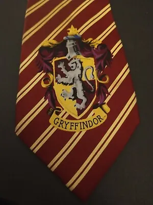 Harry Potter Tie 100% Polyester Red Gryffindor Costume  • $12