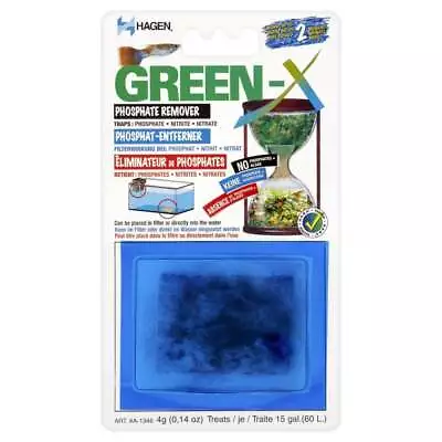 £3.87 • Buy RC Hagen Green X Phosphate Remover Aquarium Green Water Algae Treatment