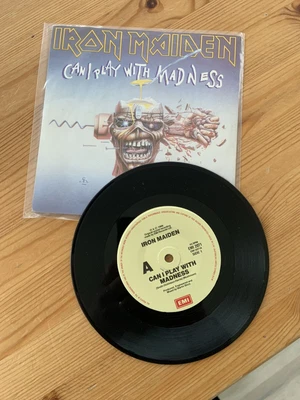 £30 • Buy IRON MAIDEN - Can I Play With Madness - Australia Single RARE!