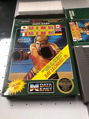 Nintendo Nes RING KING CiB And Plastic Case • $33