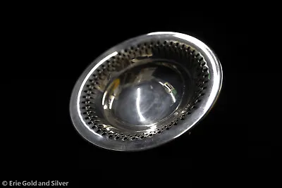 Bristol Silver Plate Poole 91 EPCA Footed Tulip Cutout Candy Dish • $14.95