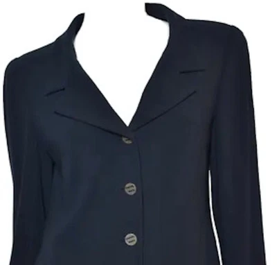 $1500 • Buy Chanel Vintage Cc Logo Buttons Jacket Fr50