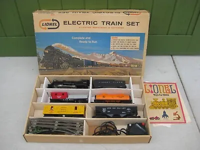 Vtg 60's Lionel Steam Freight Electric Train Set #11540 W/Smoke O27 In Box! NOS? • $450