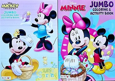 Mickey & Minnie Mouse Easter Coloring & Activity Book Set • $12.99