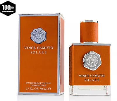 Vince Camuto Solare Cologne For Men 1.7 Oz / 50 Ml EDT Spray • $19.99