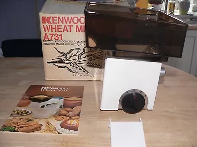 KENWOOD CHEF - Wheat Mill- A731 (A701 A701a A707a A717) Excellent Condition • £179.99