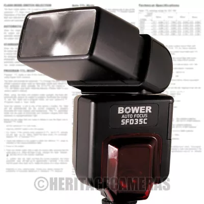 Tilt & Swivel Bounce Zoom Dedicated Auto Flash For Early Canon EOS E-TTL Digital • £29.99