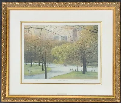 $1225 • Buy New York Central Park Harold Altman Limited Edition  Lithograph Signed