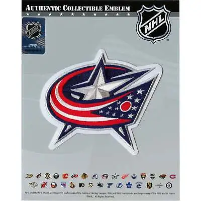 Columbus Blue Jackets Primary Team NHL Hockey Logo Jersey Patch Emblem • $26.99