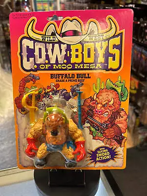 Buffalo Bull 0315 (Vintage Cowboys Of Moo Mesa Hasbro) Sealed • $164.95