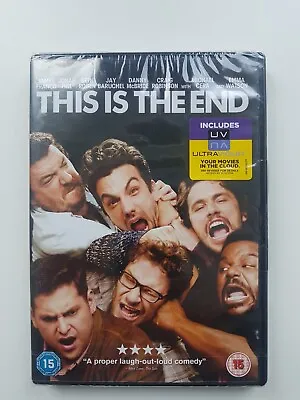 This Is The End (DVD 2013) NEW & SEALED (90g) Ultraviolet Code • £3.99