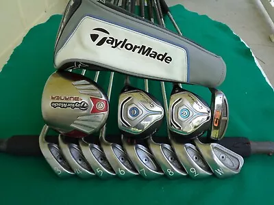 TaylorMade Ping Irons Driver Woods Putter Complete Golf Club Set Mens RH • $529