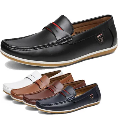 Men's Casual  Loafers Lightweight Moccasins Lazy Driving Soft Shoes • $26.99