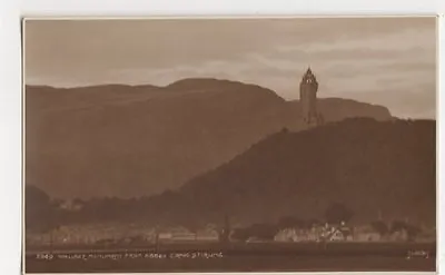 Wallace Monument From Abbey Craig Stirling Judges 2049 Postcard B321 • £2
