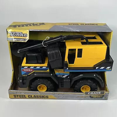 TONKA Classic Steel Construction Crane 93922 • $118.87