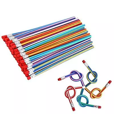 35 PCS Flexible Soft Pencil Magic Bend Pencils With Eraser For Kids Students • $9.49