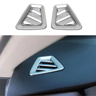 Matte Silver Instrument L&R Air Outlet Vent Trim For Volvo S60 2019-2023 2PCS • $38.54