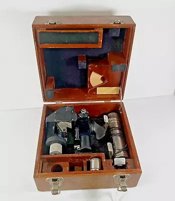 Antique Sextant Army Airman A-10 AGFA ANSCO Nautical  W/ Box - WW2 Collectible • $89