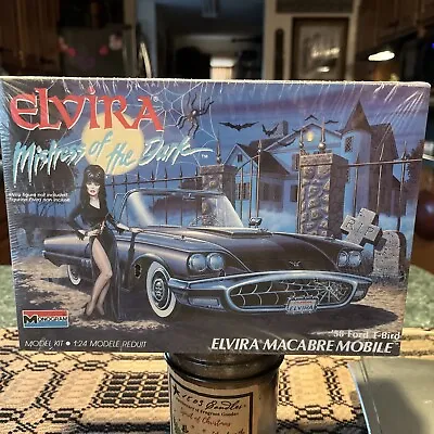 Vintage Monogram 1:24 Scale Elvira Macabre Mobile Model Kit 2783 - NEW Sealed • $65