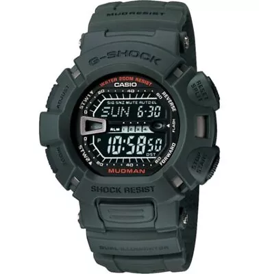 [Casio] CASIO Watch GSHOCK GREEN MUDMAN DIGITAL SPORTS WATCH G9000-3V Men [paral • $131.85