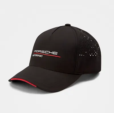 New~ Porsche Motorsport Baseball Cap Black • $39.90