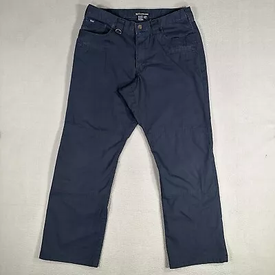 5.11 Tactical Pants Mens 32x30 Blue Taclite Jean-Cut Pants Ripstop Mid Rise EUC • $14.88