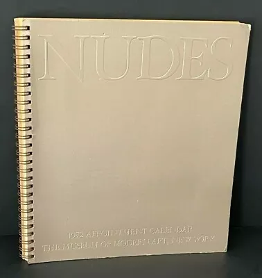 Nudes 1972 Appointment Calendar By Museum Of Modern Art | PGB • $30.22