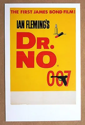 James Bond 007 Postcard - Dr No - Uk Advance Poster • £1.99