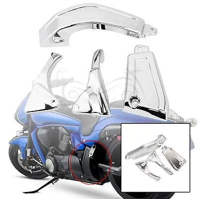 Chrome Look 4 Part Frame Body Fairing Cover Motor For Suzuki Boulevard M109R US • $67.43