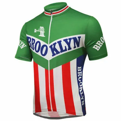 $21.99 • Buy Green BROOKLYN Cycling Jersey MTB Cycling Jersey Short Sleeve