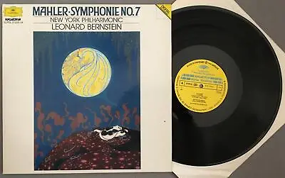 N603 Mahler Symphony No.7 Bernstein 2LP Hungaroton SLPDL 31233-34 Digital Stereo • $124.90