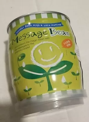 I LOVE YOU Magic Bean Secret Message Plant Sprout Can Valentine's Gardening Gift • $9