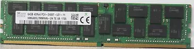 SK Hynix 64GB 4DRx4 PC4-2400T DDR4 ECC Server Memory RAM HMAA8GL7MMR4N-UH • $64.95