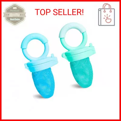 Munchkin Fresh Food Feeder 2 Count (Pack Of 1) Blue/Mint • $10.49
