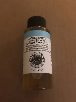 $19.99 • Buy DANIEL SMITH Watersoluble Oil Modified Linseed Oil 10187 2oz New