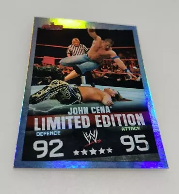 £2.99 • Buy WWE Slam Attax Evolution Limited Edition John Cena TOPPS Foil Card