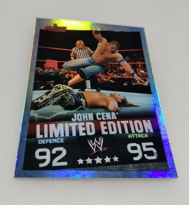 £2.99 • Buy WWE Slam Attax Evolution Limited Edition John Cena TOPPS Foil Card