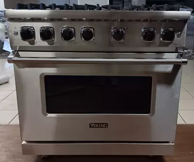 Viking Professional 5 Series VGR5366BSS 36  Pro-Style Gas Range 6 Burners • $7500