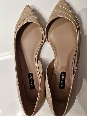 Nine West – Nude Flats –  Size 9.5 - New Without Box – Free Postage(Aust Only) • $35