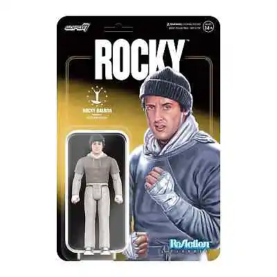 Rocky Balboa Workout Super7 Reaction Action Figure • $19.95