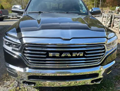 CHROME Bug Shield (2019 RAM 1500 NEW BODY ONLY) Hood Guard Protector Deflector • $189.95