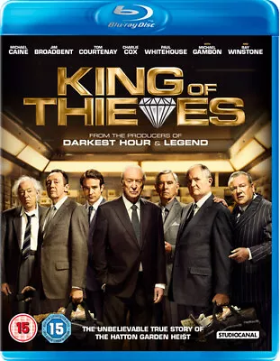 King Of Thieves Blu-ray (2019) Michael Caine Marsh (DIR) Cert 15 Amazing Value • £2.98