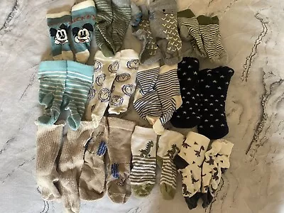 🤍Baby Boy Sock Bundle 12x Pairs 3-6 Months.🤍 • £6.50
