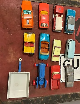 Matchbox 1969-1976 Superfast Set 10 Sweet Vintage Vehicles Rare Lesney England • $19.99