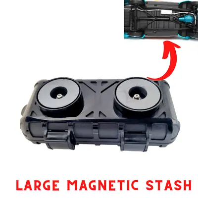 £6.89 • Buy Secret Stash Box Hidden Storage For Car Van Lorry - Large Round Small - Magnetic